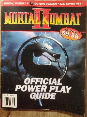 Mortal Kombat II Official Power Play Guide Genesis & SNES - Eddie