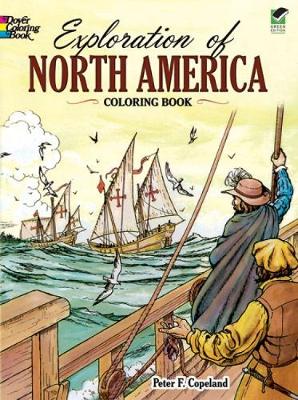 Exploration of North America Coloring Book