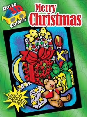 3-D Coloring Book - Merry Christmas