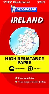 Ireland High Resistance - Michelin National Map: Map