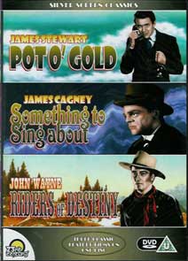 DVD: Pot O' Gold/Something to Sing About/Riders of Destiny