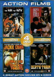 DVD: Man Myth/Fist Fury/Master Cracked Fingers/Death Train