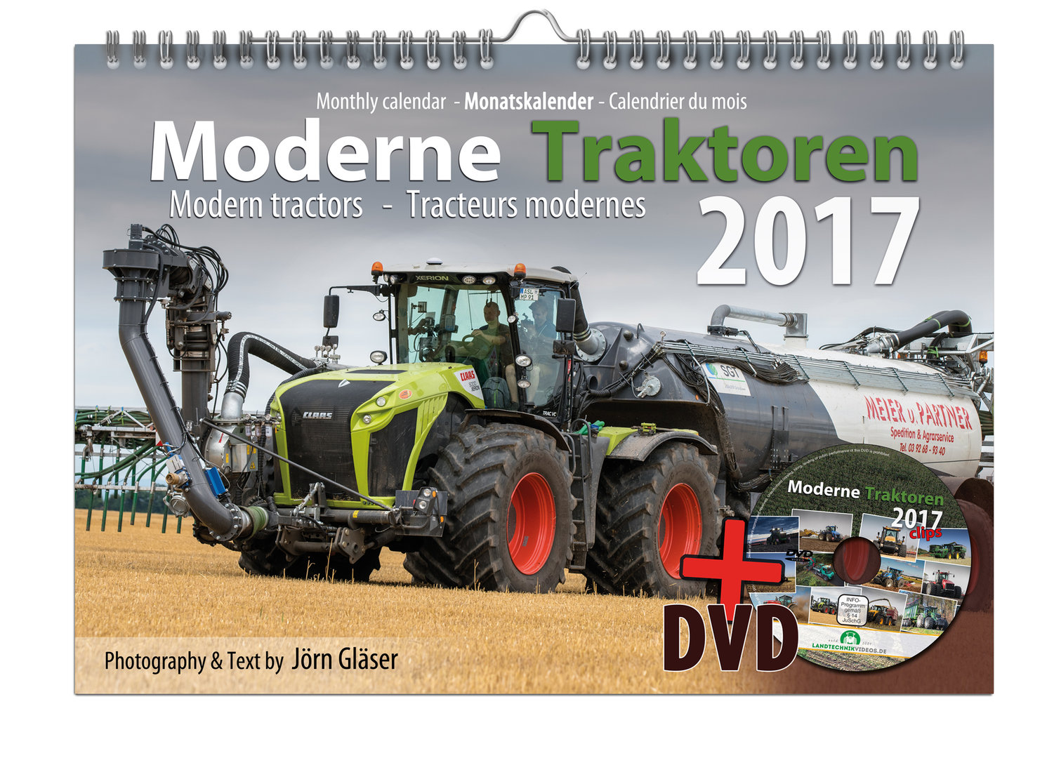Moderne Traktoren Calendar 2017 + DVD