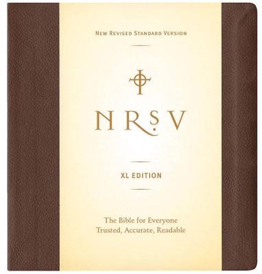 NRSV, XL Edition, Bonded Leather, Brown