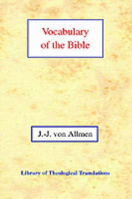 Vocabulary of the Bible