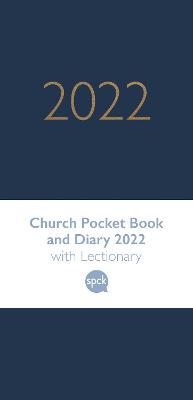 Church Pocket Book and Diary 2022 Soft-tone Midnight Blue