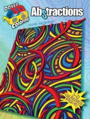 3-D Coloring Book - Abstractions