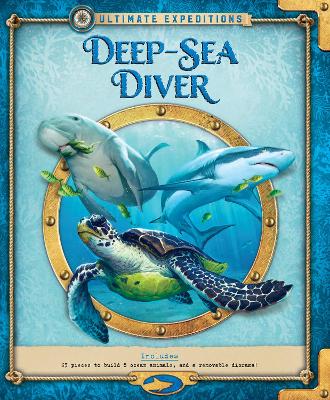 Ultimate Expeditions Deep-Sea Diver: Includes 63 pieces to build 8 ocean animals, and a removable diorama!