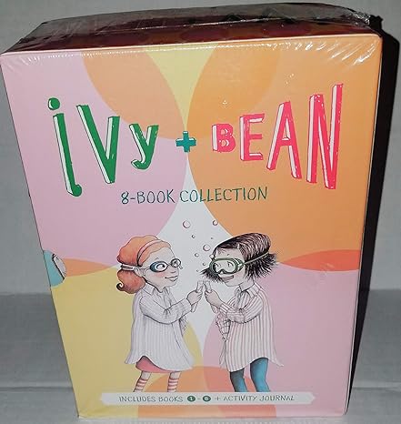 Ivy + Bean 8 book collection books 1-8 plus activity journal