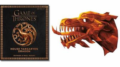 Game of Thrones Mask - House Targaryen Dragon: 3D Mask & Wall Mount