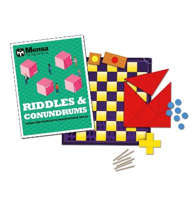 Mensa Riddles & Conundrums Pack: Games and Puzzles to Sharpen Your Skills