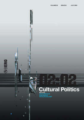 Cultural Politics: v. 2, Issue 2