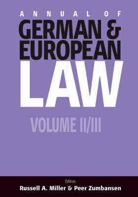 Annual of German and European Law: Pt. 2