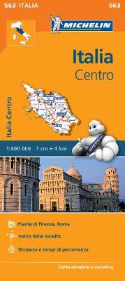 Italy Centre - Michelin Regional Map 563: Map