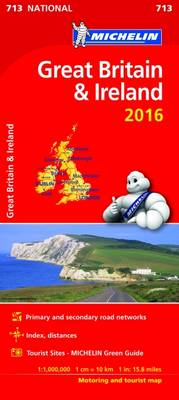 Great Britain & Ireland 2016 National Map 713: 2016