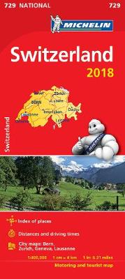 Switzerland 2018 National Map 729: 2018